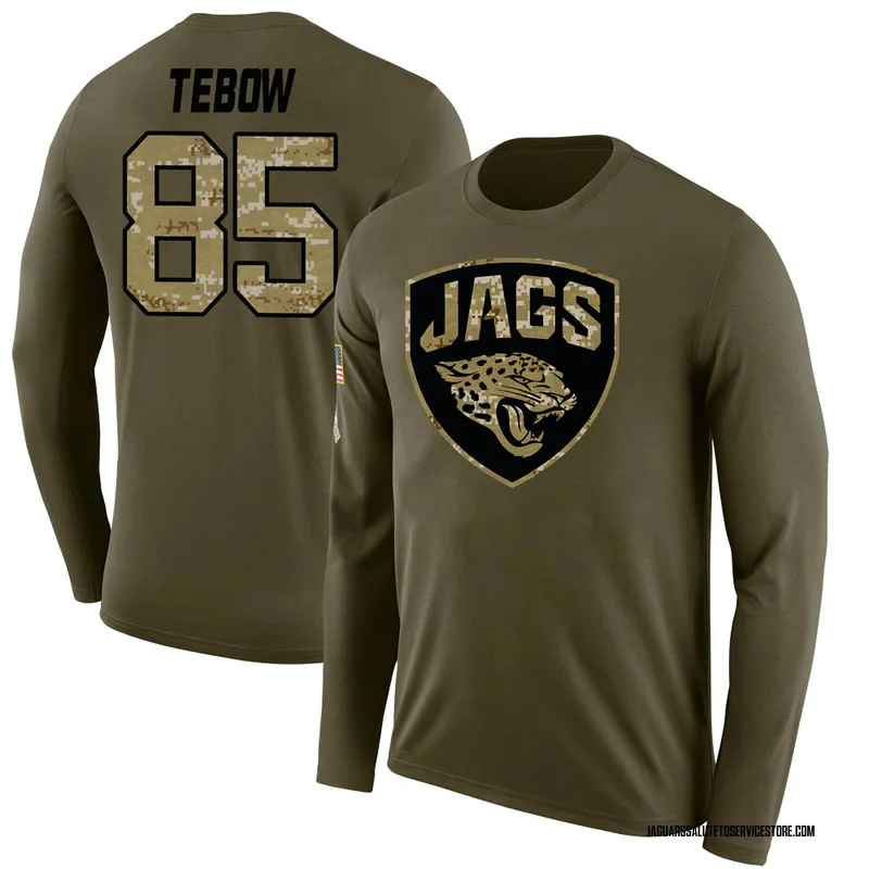 Tim Tebow 2020 Salute To Service Performance T-Shirt - Black - Tshirtsedge