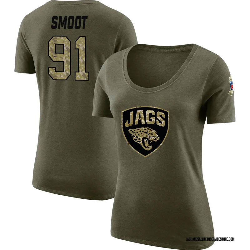 Jacksonville Jaguars Dawuane Smoot Camo 2019 Salute To Service Limited  Jersey - Dingeas