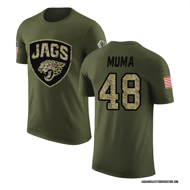 Chad Muma 2020 Salute To Service Performance T-Shirt - Black - Tshirtsedge